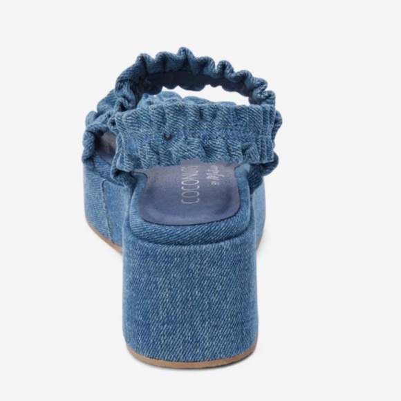 JEAN PLATFORM SANDAL - Picture 4 of 5